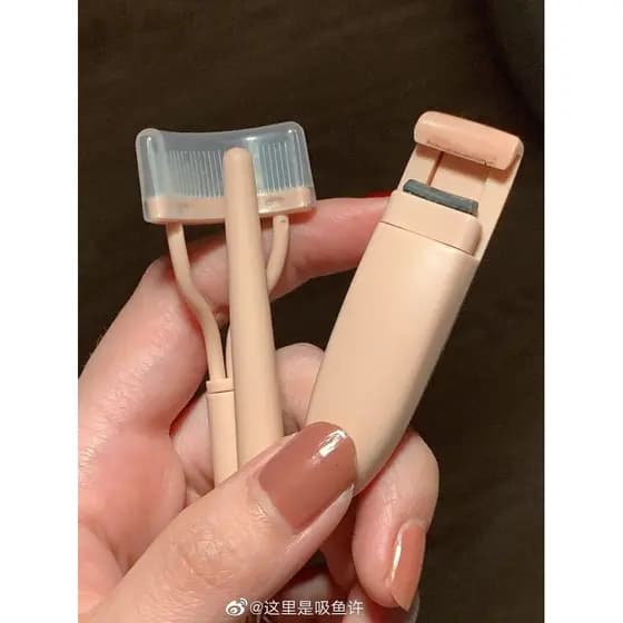 Conjunto de modelador de cílios Mary Ann Escova de cílios com agulha de aço + clipe de sobrancelha parcial