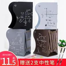 Prateleira retrátil para livros, clipe para livros, estudantes usam estante de armazenamento simples, mesa criativa para