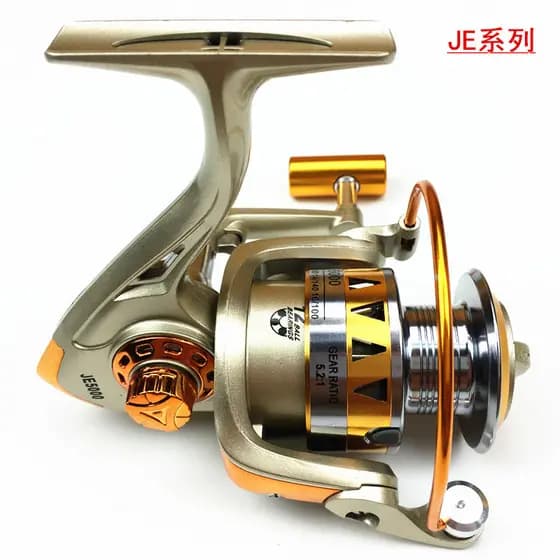 Carretel de pesca cabeça de Metal carretel de pesca carretel de pesca carretel de pesca vara de mar roda giratória