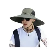 Chapéu balde masculino verão Anti-ultravioleta viagem ao ar livre chapéu de sol pesca rosto-cobrindo chapéu de sol aba g