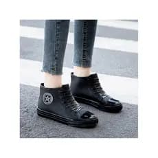 Moda exterior Wear senhoras botas de chuva sapatos de borracha feminino tubo curto à prova dwaterproof água sapatos Anti