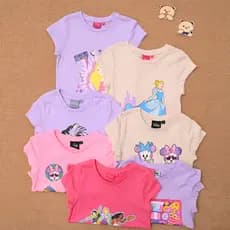 Comércio exterior europeu americano verão meninas algodão de manga curta camiseta bebê menina verão bonito dos desenhos