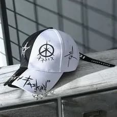 Chapéu masculino verão na moda versão coreana boné de pico feminino juventude casal chapéu de sol estudante Hip-Hop chap