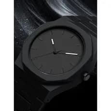 Simples versão coreana High-End sentimento masculino feminino dopamina novo relógio nicho estudante Casual elegante senh