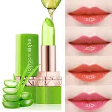 Aloe Vera Gel geléia batom feminino de longa duração hidratante não-desbotamento à prova dwaterproof água não-desbotamen