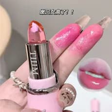 Bálsamo labial que muda de cor, hidratante, hidratante, não desbota, copo antiaderente, de longa duração, à prova d'água