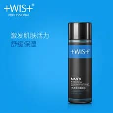 WIS Toner masculino 120ml refrescante controle de óleo hidratante pele encolher poros após barba hidratante água produto