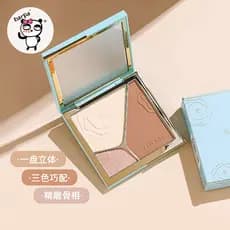 Caitang TIMAGE Paleta de reparo de alto brilho 4.0 Três cores Um brilho fosco Silhueta tridimensional Begônia Caitang Ca
