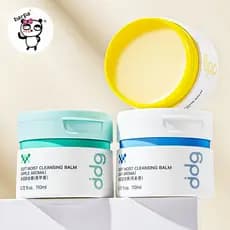 Ddg creme removedor de maquiagem de aveia lichia 3.0 limpeza suave limpeza profunda fácil emulsionar óleo removedor de m