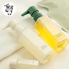 Derreter maquiagem em um segundo!LAN LAN Óleo de Limpeza Névoa Pena Sensação de Água/Sensação Cera Óleo de Limpeza e Rem