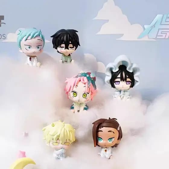 ZW [Genuíno] Mori Yuman Barn Alien Stage Baby Series Caixa misteriosa Trendy Play Figure Toy Colecionáveis