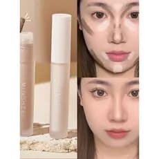 Segundo menor corretivo líquido nasal sombra Natural tridimensional sombra nasal silhueta de longa duração brilho sedoso