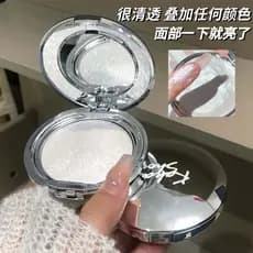 Crentes piscantes!Purê de batatas estroboscópio destaque creme rosto iluminando fino piscando renderização de cor ajuste