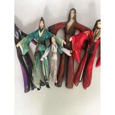 Nome do código Yuan Guangling cos Nei Ting Wang Hou Zhixiang Jiangdong Qiaoying Sem borda branca com boneca esqueleto