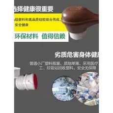 Saída de água automática Rolha de garrafa de água quente Garrafa térmica de qualidade alimentar Rolha de garrafa de água