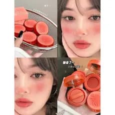 Cappuvini Laranja Creme Almofada de Ar Blush Cor Expandida Atmosfera Blush Matte Soft Mist