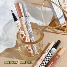 Xixixi Delineador retrô americano feminino, à prova d'água, à prova de suor, sem manchas, de longa duração, ultrafino, i