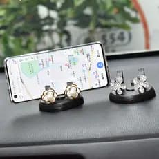 Suporte pegajoso para celular, painel de controle, suporte giratório para Interior, suporte de navegação para carro