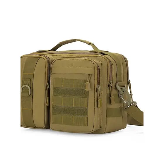 Bolsa de ombro tática multifuncional masculina, bolsa Diagonal camuflada para pesca ao ar livre, leve, multiuso, bolsa t
