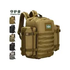 Guardian mochila tática ao ar livre de grande capacidade multifuncional bolsa de montanhismo masculina mochila repelente