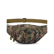 Bolsa de cintura masculina à prova d'água e resistente ao desgaste para canteiro de obras ao ar livre Bolsa de peito par