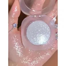 Xiaohongshu recomendado purê de batata fada diamante alto brilho fino Glitter pérola em pó rosto iluminando placa contor