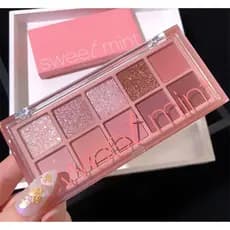 Puro desejo menina coração rosa sombra macia 2024 novo estilo rosa rosa perolado Strobe estudante crianças maquiagem de