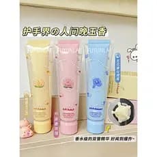 Fragrância creme para as mãos tubo duplo essência niacinamida feminino hidratante hidratante fragrância de longa duração