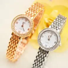 Rel贸gio de diamante feminino moda na moda rel贸gio de pulso feminino cristal strass rel贸gio feminino pulseira rel贸gio ver