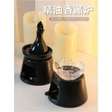 Salão de beleza spa massagem aquecedor de óleo essencial aromaterapia lâmpada vela aromaterapia queimador grande capacid