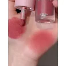 Pele de Trigo Marrom Nude!Creme multiuso veludo névoa baixa saturação canela Blush sombra creme labial estudante festa l