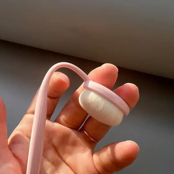 Escova de dentes macia tipo escova de base líquida sem rastros Xiaobai fácil de começar