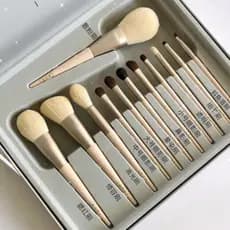 Conjunto De Pincéis De Maquiagem Morandi Pincel Para Sombra Em Pó Solto Blush Corretivo