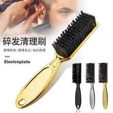 Varrer escova de cabelo profissional suprimentos de cabeleireiro crianças espanador de corte de cabelo quebrado escova d