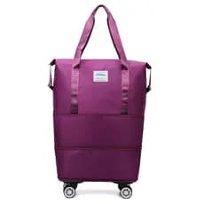 Saco de bagagem com polia roda Universal dobrável feminino Super grande capacidade portátil esperando por produção saco