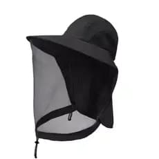 Chapéu anti-Mosquito ao ar livre das mulheres dos homens protetor solar pára-sol verão pesca malha respirável feminino a