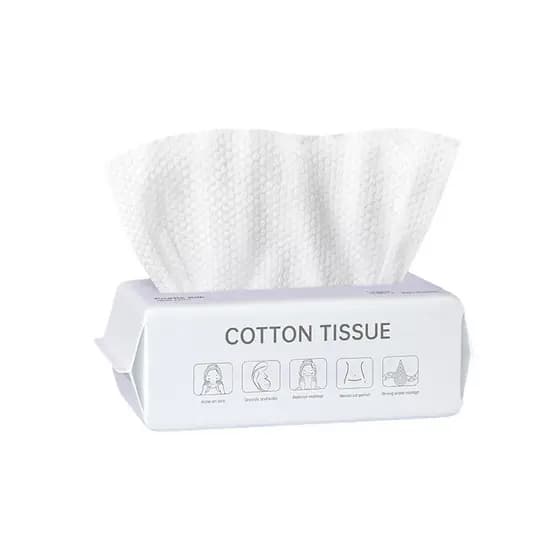 Toalha de rosto descartável, toalha macia de algodão espessada, lavagem facial, limpeza facial, removedor de maquiagem,