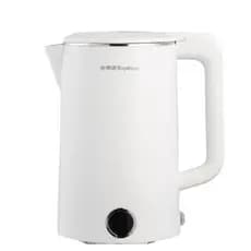 Rongshida chaleira elétrica doméstica termostática automática térmica integrada 304 chaleira de aço inoxidável elétrica