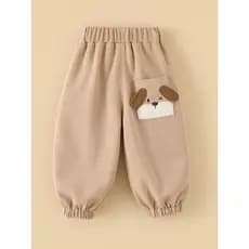 Crianças calças primavera outono novo estilo tridimensional dos desenhos animados filhote de cachorro Bloomers menino be