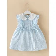 Bebê bebê colete vestido roupas de bebê verão princesa saia pequena verão 0-junho bebê menina estilo fino algodão puro t