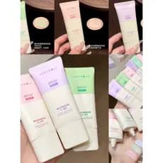 Judydoll Judydoll Creme Protetor Solar 2 em 1 Primer de Maquiagem Sem Creme de Maquiagem Roxo Iluminador Corretivo Segur