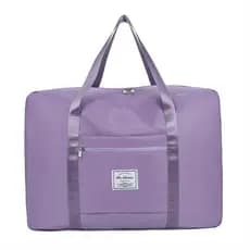 Saco de bagagem feminino leve grande capacidade saco de armazenamento de roupas colcha organizador saco de viagem portát