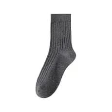 Meias masculinas outono inverno quente meias de tubo médio primavera outono meias esportivas meias de negócios branco pr