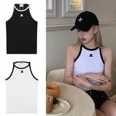 Regatas Femininas top fashion Camis cropped Algodão-blend Regata Shorts Sem Mangas Sutiã Esportivo Colete Feminino Sólid