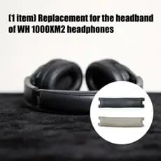 Ya * Almofada De Substituição Para Faixa De Cabeça Fones De Ouvido WH1000XM2 Feixe De Couro Macio