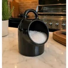 Saleiro de Cerâmica para Bancada e Área Gourmet – Design Moderno e Elegante/  Decorativo
