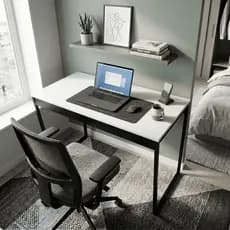 Mesa Escrivaninha 90CM Estilo Industrial para Quarto Home Office Notebook