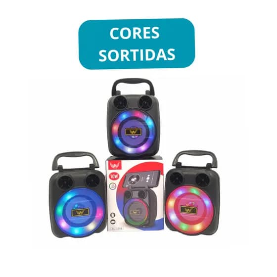 Caixa De Som Bluetooth 5.0  com super potencia