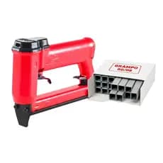 Combo Industrial Grampeador Pneumático Pacar Brasileirinho + 1 Caixa Grampo Galvanizado Tapeçaria Marcenaria  garantia