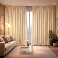 Cortina de Sala Oxford 4,50x2,50 Quarto Grande Elegante Lavável Várias Cores Oferta